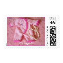 Girly girl stamp
