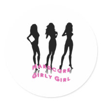 Girly Girl stickers by WhenInRoma Girly Girl stickers