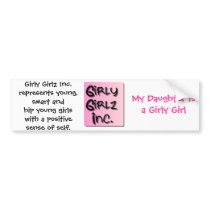 Girly Girlz Inc. Bumper Sticker