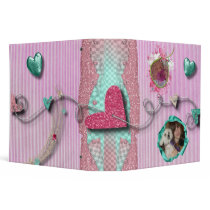 girly glitz notebook binders by dooni_notebooks girly glitz notebook binders