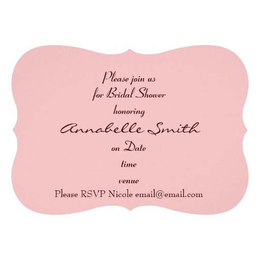 Girly grunge Union Jack british bride Invites