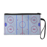 Girly Hockey Fan Bagettes Bag Wristlet