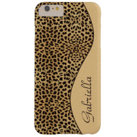 Girly Leopard Monogram iPhone 6 Plus case