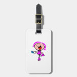 Girly Luggage Tag