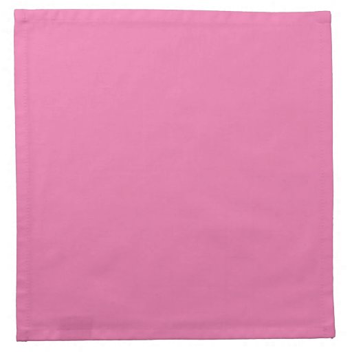 Girly Pink Cloth Napkin Zazzle