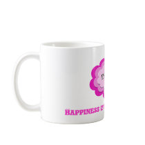 Girly Pink Flower Eye Tech Mug by Lorianne2020 Girly Pink Flower Eye Tech Mug