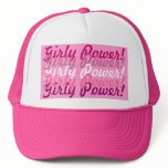 Girly Power Cap hats