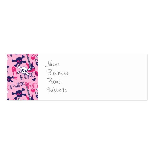 Girly Business Card Templates 157 girly skull business cards and girly skull business Girly Business Card Templates 157 girly skull business cards and girly skull business