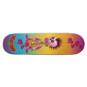 Girly Punk Rock Skate skateboards by clotheshound Girly Punk Rock Skate skateboards