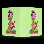 Girly Punk Rocker binders