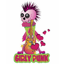 Girly Punk Rocker t-shirts