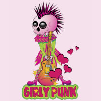 Girly Punk Rocker t-shirts