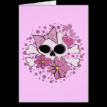 Girly Punk Skull cards