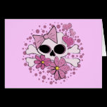 Girly Punk Skull cards