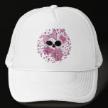 Girly Punk Skull hats