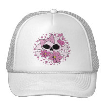 Girly Punk Skull Hat