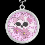 Girly Punk Skull necklaces