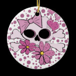 Girly Punk Skull ornaments