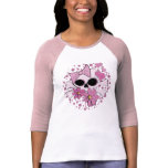 Girly Punk Skull t-shirts
