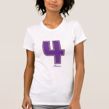 Girly purple four t shirts