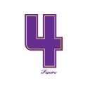Girly purple four t-shirts