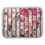 Girly Red Pink Trendy Roses Floral Stripes Pattern Planners