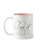 Girly Script 2011 Graduation Mugs