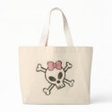 girly skull bag