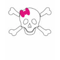 Girly Skull & Bones t-shirts by subculturescene Girly Skull & Bones t-shirts