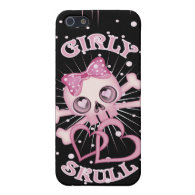 Girly Skull Covers For iPhone 5