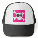 Girly skull hats