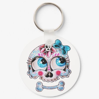 A beautiful girly skull design!