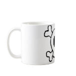 Girly skull coffee mugs