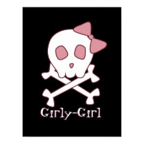 Girly Skull Poster posters by Customizables Girly Skull Poster posters