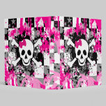 Girly Skull Princess Binder binders