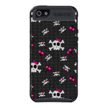 Girly Skulls Cases For iPhone 5