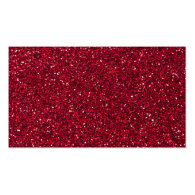 Girly Stylish Red Glitter Photo Print Business Card Templates