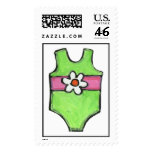 Girly Summer Swimsuit Stamp