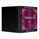 Girly Sweet Sixteen Photo album Vinyl Binder
