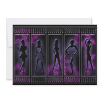Girlz On Film Personalized Invitation