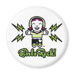 GirlzRock! Girl Power Magnet