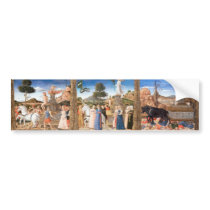 Girolamo da Cremona - The Triumphs of Petrarch Bumper Stickers