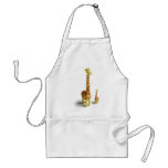 Girrafe And baby Giraffe Aprons