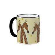 Girraffes in Love mug