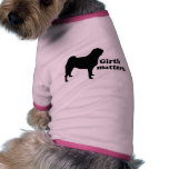 "Girth matters." (Pug) Dog T-shirt