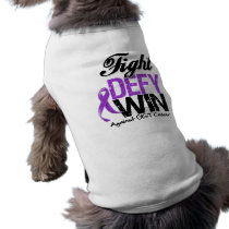 GIST Cancer Fight Defy Win Pet T-shirt