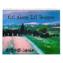Git Along Lil Doggies, 2012 Calendar