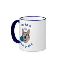 Git It Ping Pong Dog Mug