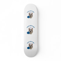 Git the Ball Ping Pong Dog Skate Board Deck