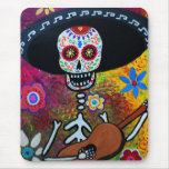 Gitarero Serenata Dia de los Muertos Mousepads